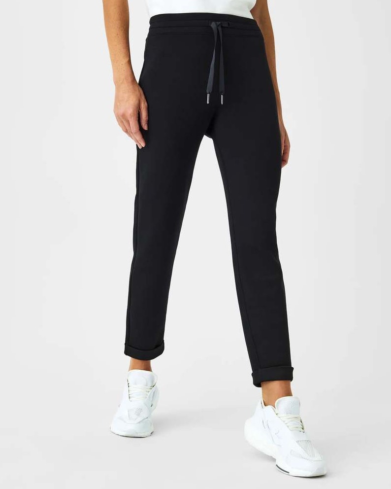 Spanx Airessentials Tapered Pant Black Sz 1x $138 {Ll50}